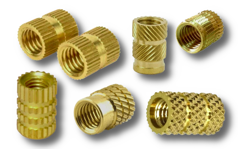 Brass Knurled Inserts